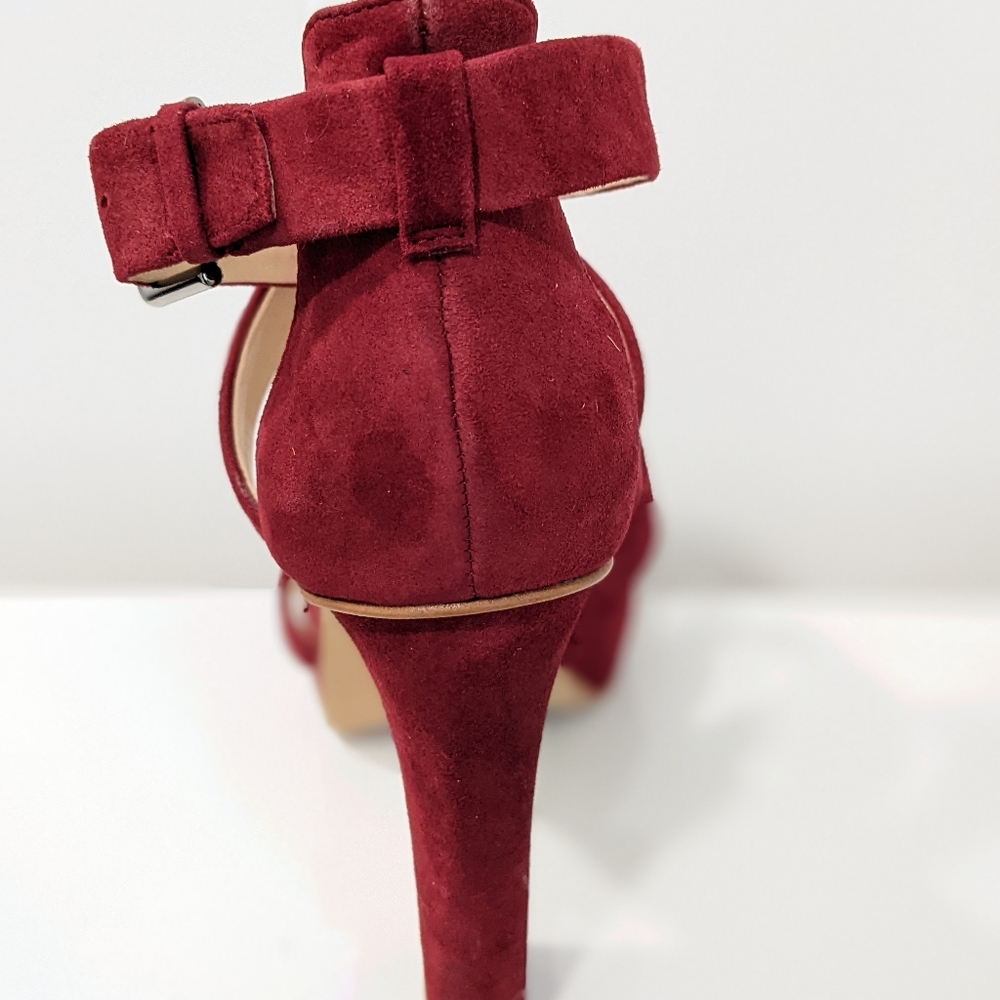 Suede heeled sandals by Vince Camuto - Picture 5 of 15